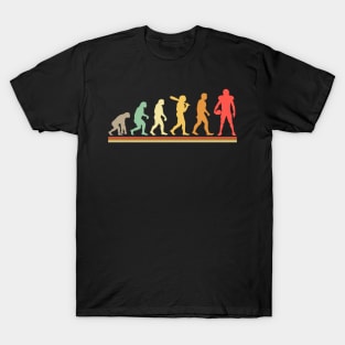 Football Evolution Retro T-Shirt